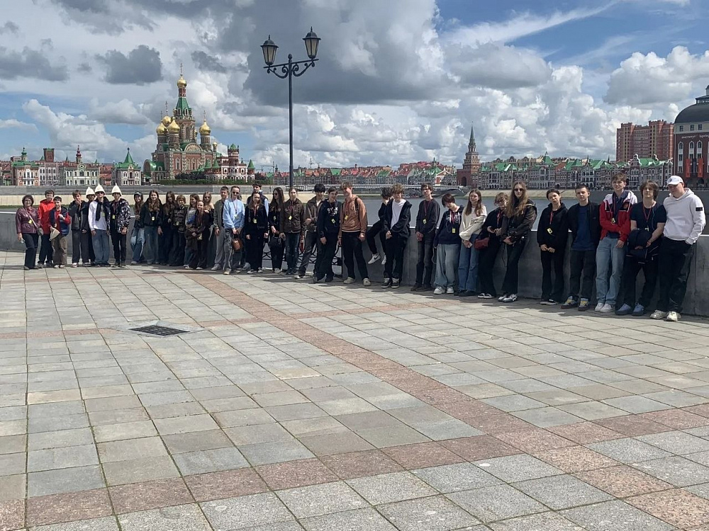 Образовательная поездка в Казань и Йошкар-Олу учеников 7-8 классов