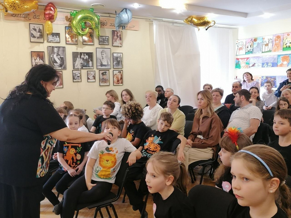 Защита группового проекта "В мире животных" 2-х классов